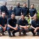 Jit Bhattacharya (third from left in front row) with his team.